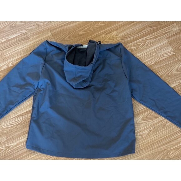 Hurley Puffer Jacket Mens Gray Hooded XXL Fleece Lining Full Zip Pockets - Picture 5 of 12
